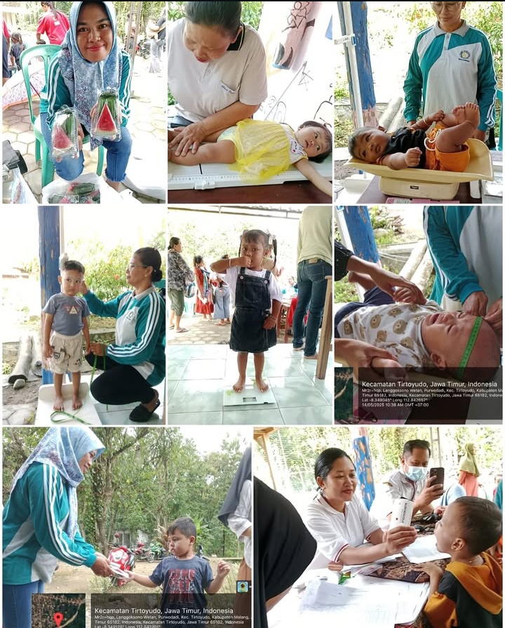 Potret kegiatan cek kesehatan bayi dan balita sebagai bagian dari Pilar Kesehatan | Instagram KBA Lenggoksono