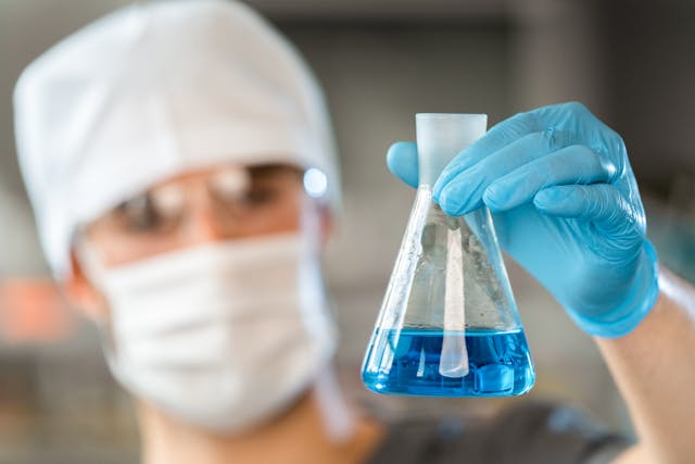 gambar Erlenmeyer Flask - nama alat-alat laboratorium