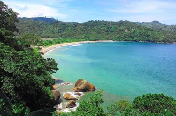 Potret keindahan panaroma Pantai Lenggoksono dari angkasa | Website resmi KBA Lenggoksono