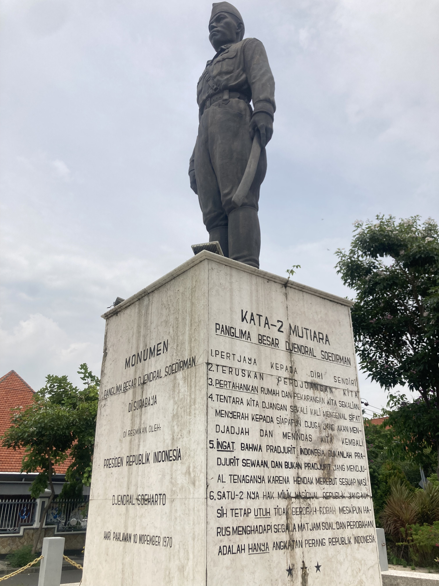 Patung Jenderal Soedirman | Dokumentasi Penulis