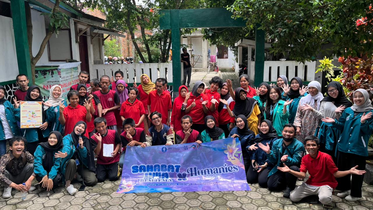 Dokumentasi kegiatan bersama kegiatan Sahabat Jiwa X Humanies Project Day 2