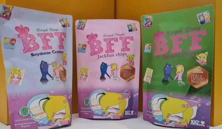 Produk Keripik BFF 'Best Friend Forever' | Foto: Instagram/@nn_international
