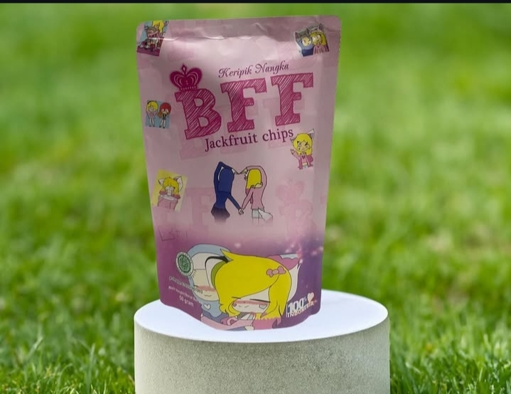 Kemasan Keripik BFF 'Best Friend Forever' yang kaya makna | Foto: Instagram/@nn_international