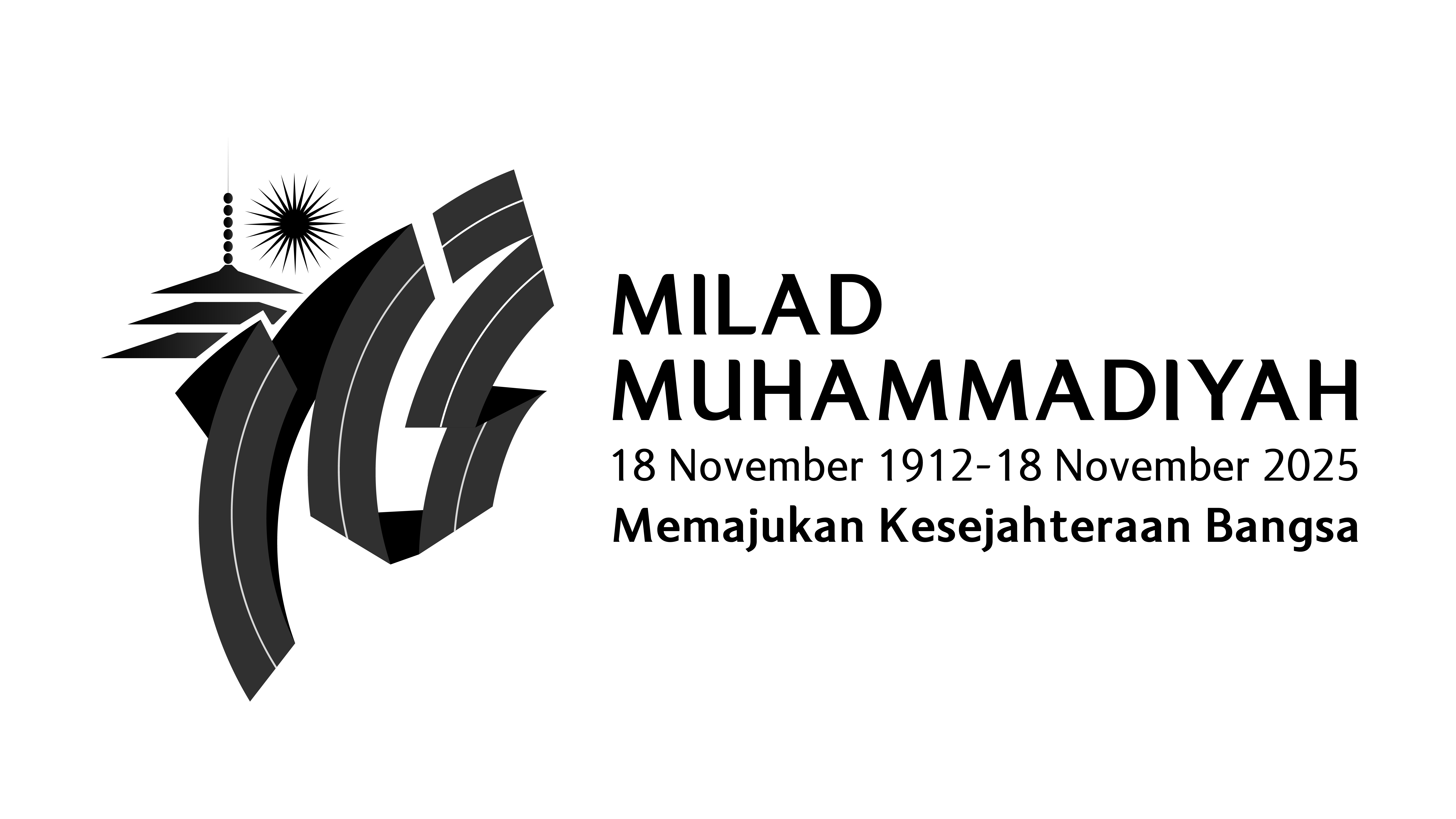 logo Milad Muhammadiyah ke-113 Tahun 2025