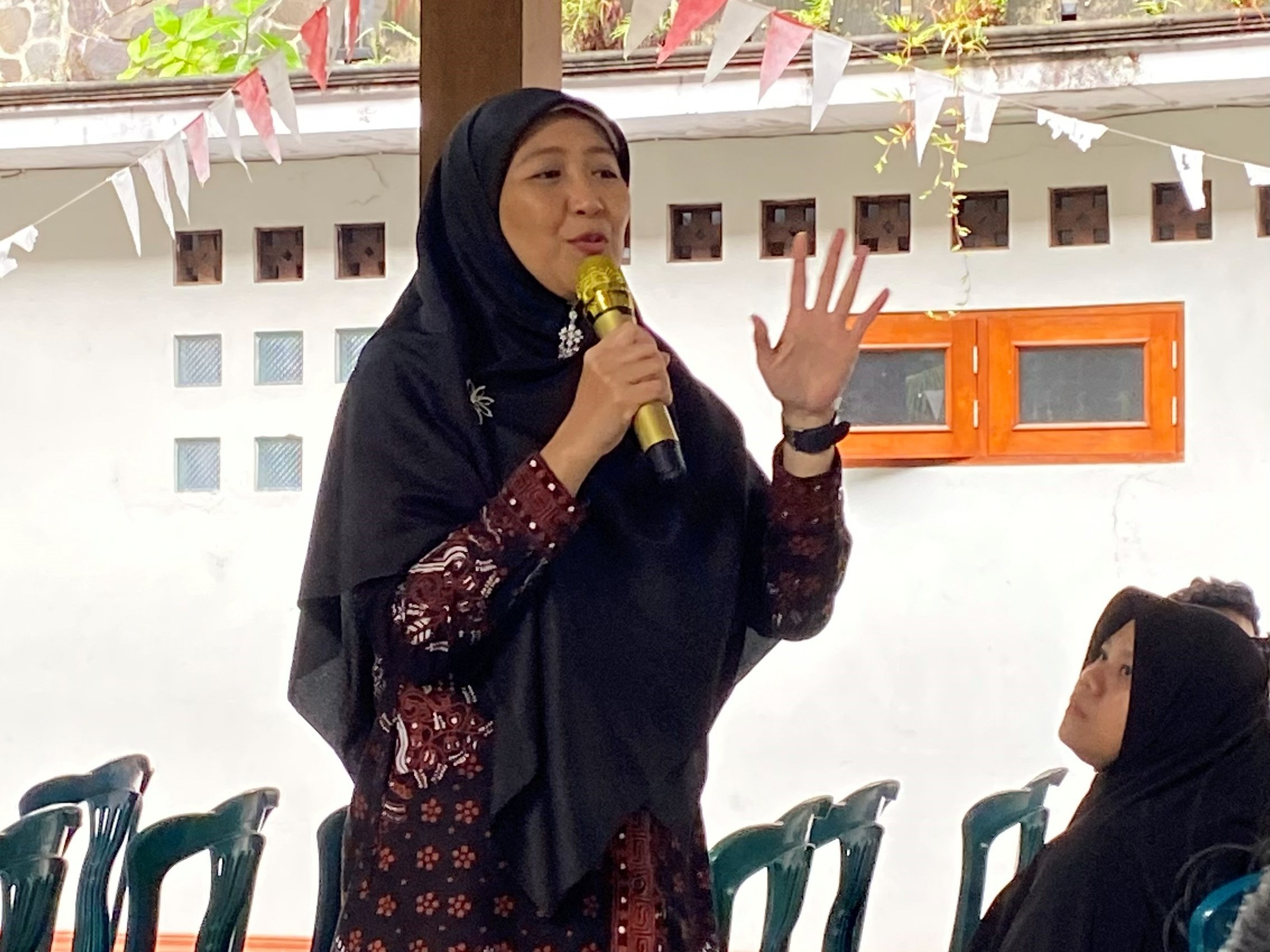 Sambutan dari Reana Perwakilan Puskesmas Tegal Rejo | Dokumentasi Pribadi