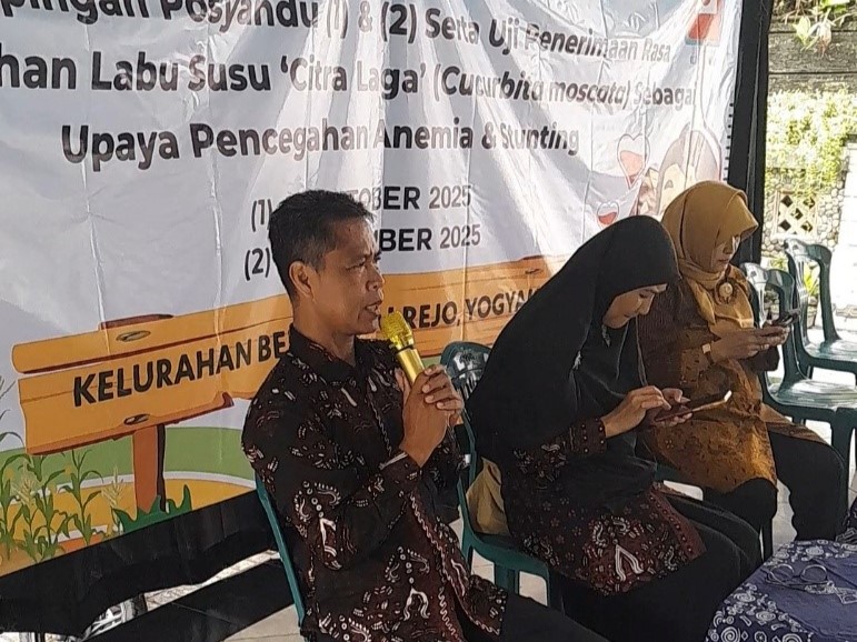 Sambutan oleh Agung selaku Perwakilan Kelurahan Bener | Dokumentasi Pribadi