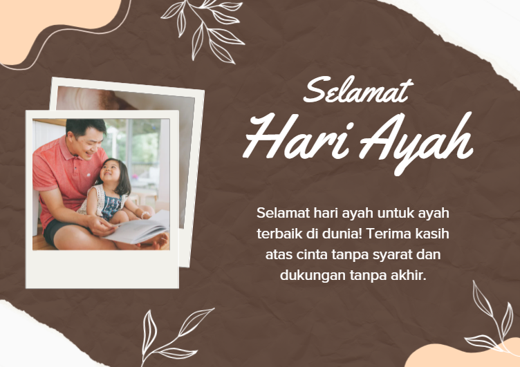 Kartu ucapan hari ayah (4) Kartu ucapan hari ayah (4)