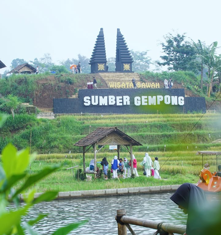 Potret Wisata Sawah Sumber Gempong | Instagram DSA Ketapanrame