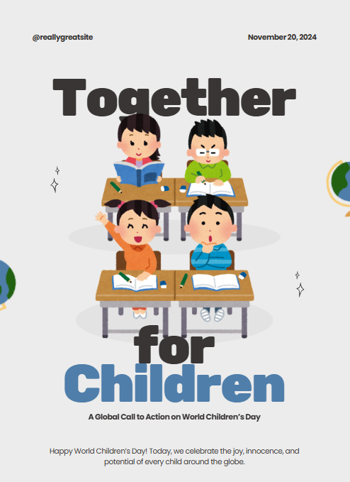 Desain Poster Hari Anak Sedunia (5) Desain Poster Hari Anak Sedunia (5)