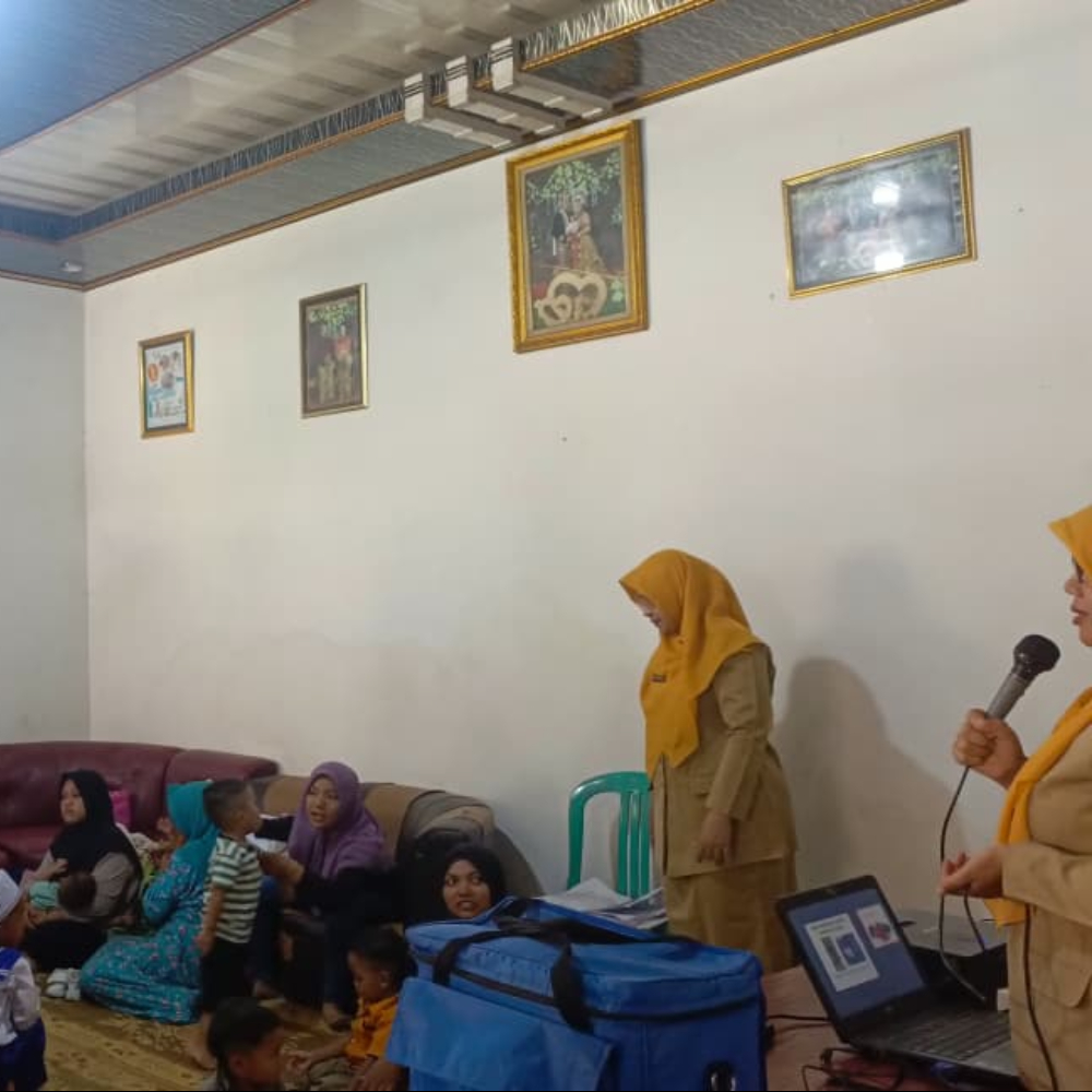 Sosialisasi menu gizi seimbang