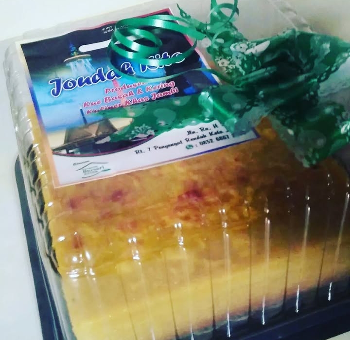 Potret produk UMKM Joudah Kito: Kue hantaran pernikahan | Instagram KBA Penyengat Rendah