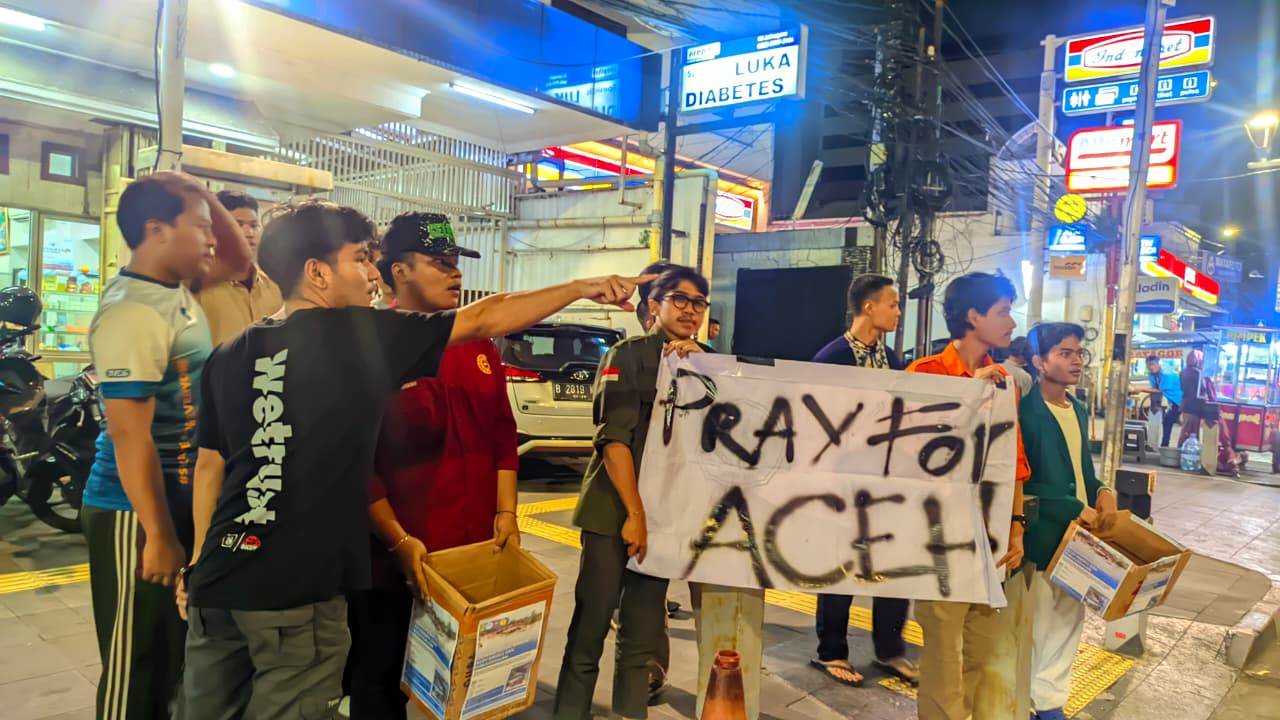 Aksi peduli mahasiswa asrama pada korban bencana sumatra | Dokumen Pribadi