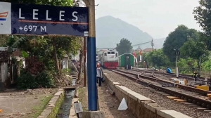 Stasiun Leles terkini/Foto : Dok. Pribadi (Agus Kusdinar)