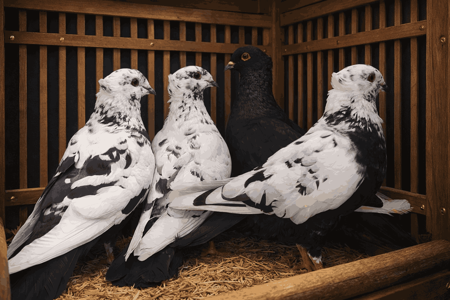 Beternak Merpati Kupu-Kupu cukup mudah