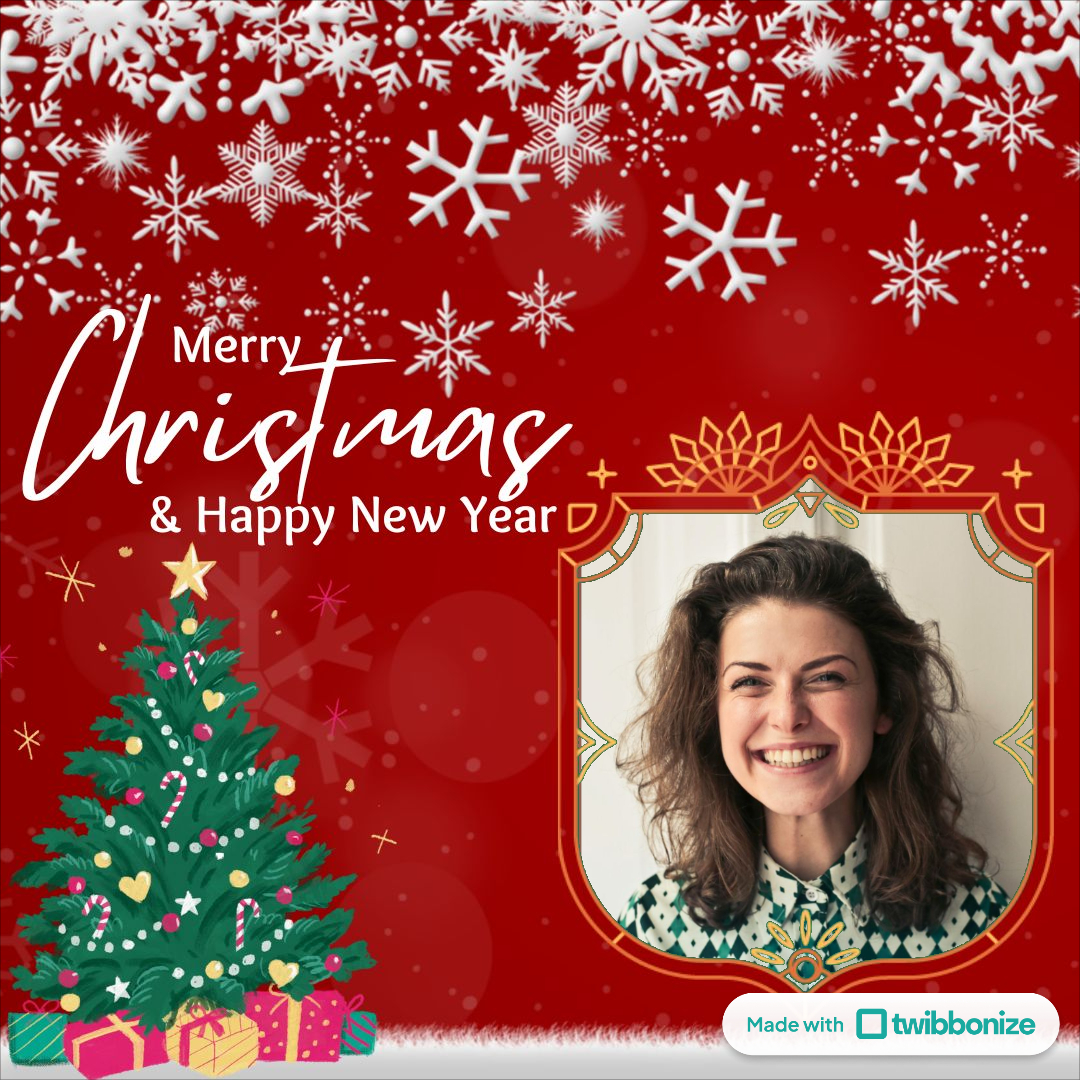 Twibbon bernuansa merah dan salju (2)