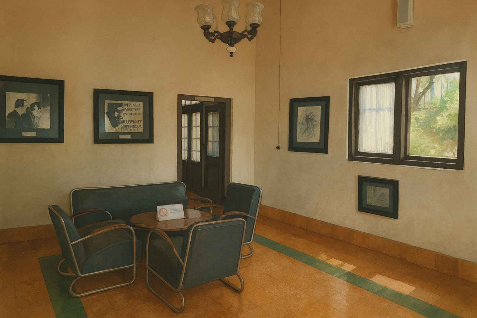 Ruang pertemuan Soekarno dan Lord Killern di Gedung Linggarjati