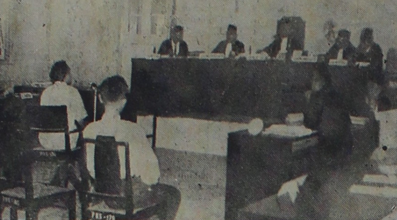 Sidang perkara jebolnya Waduk Sempor. (Sumber: Suara Merdeka)