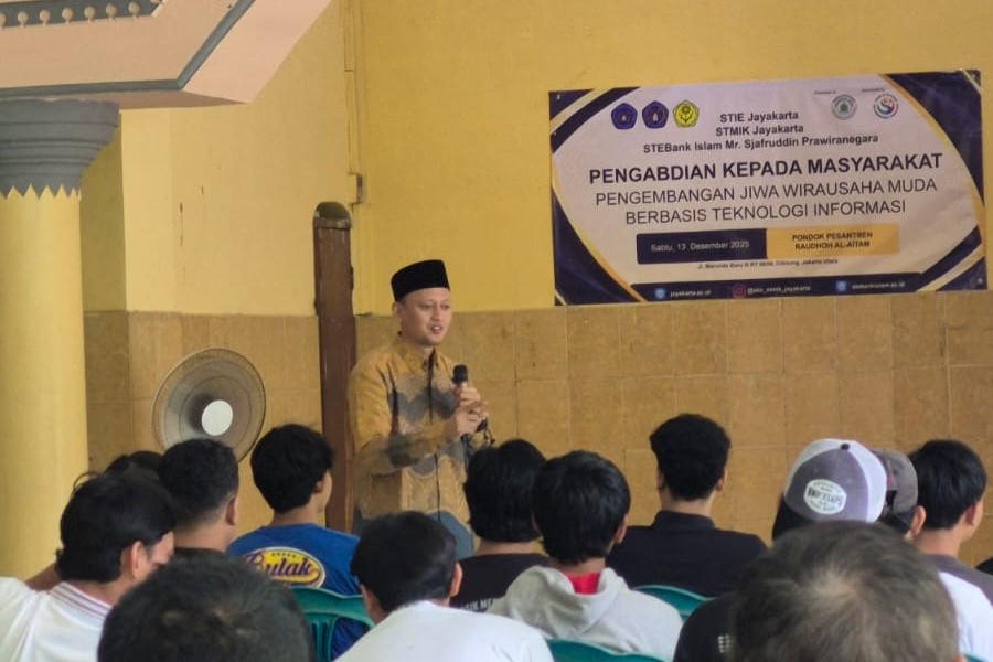 Penyuluhan wirausaha dari STEBank Yapi