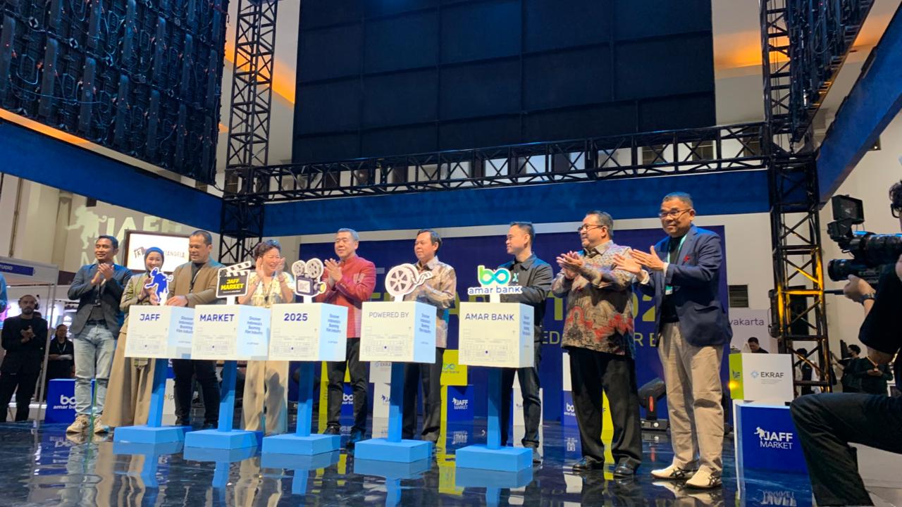 Acara Pembukaan JAFF Market 2025 di Yogyakarta, Sabtu (29/11) | Foto: GNFI/Pierre Rainer