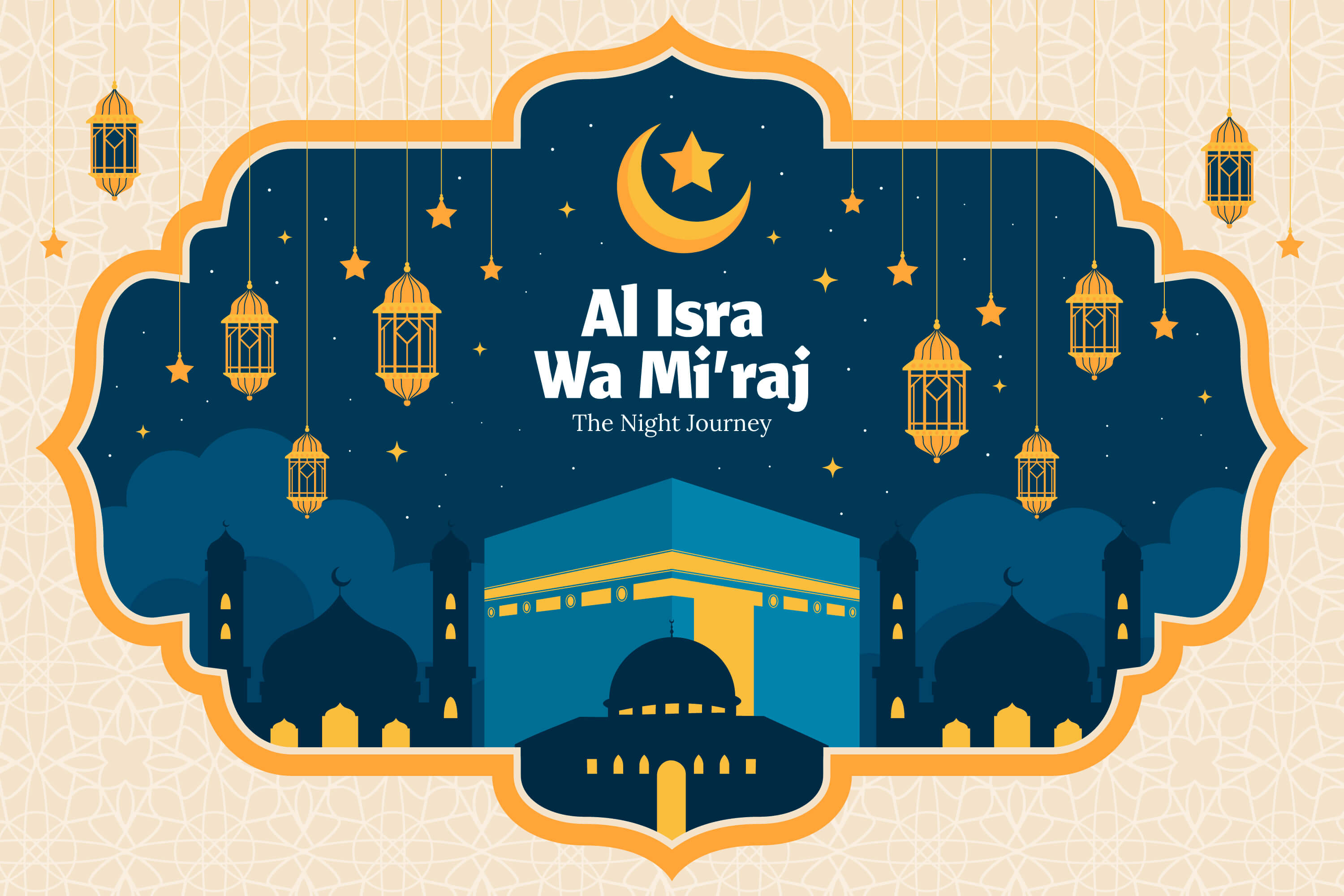 Pengertian Apa itu Isra Miraj dan Bagaimana Sejarah Singkat Perjalanan Nabi Muhammad | Sumber: Freepik.com