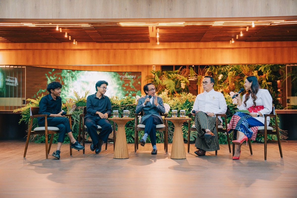 (TalkShow “4 tahun InJourney: Bersama Berkarya, Lestarikan indonesia” Bersama Pandawara Group)