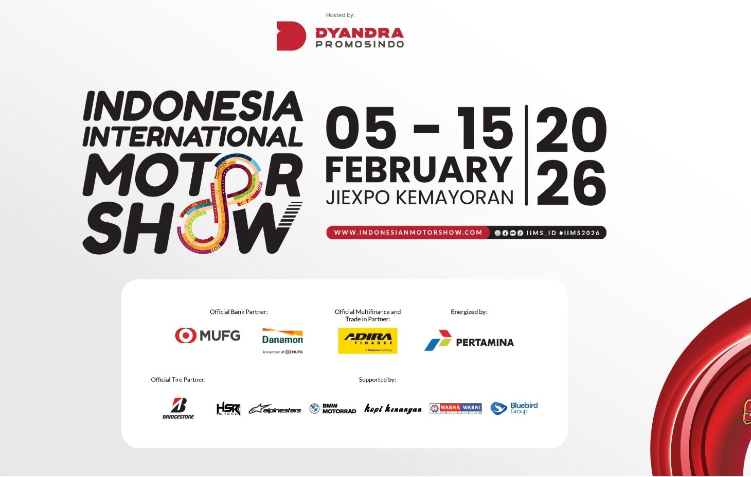 Tiket IIMS 2026, IIMS 2026 Kapan