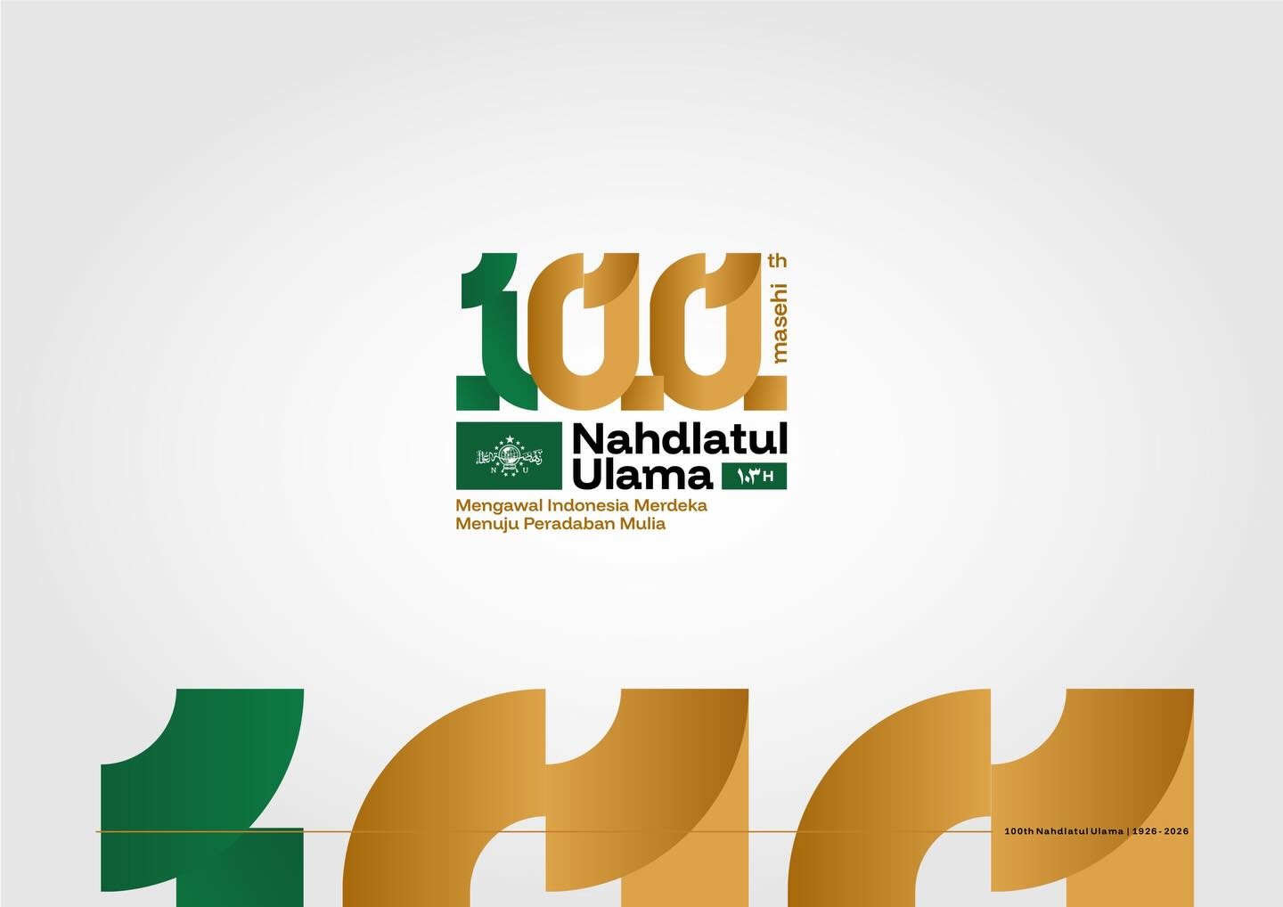  Logo Harlah 1 Abad NU resmi