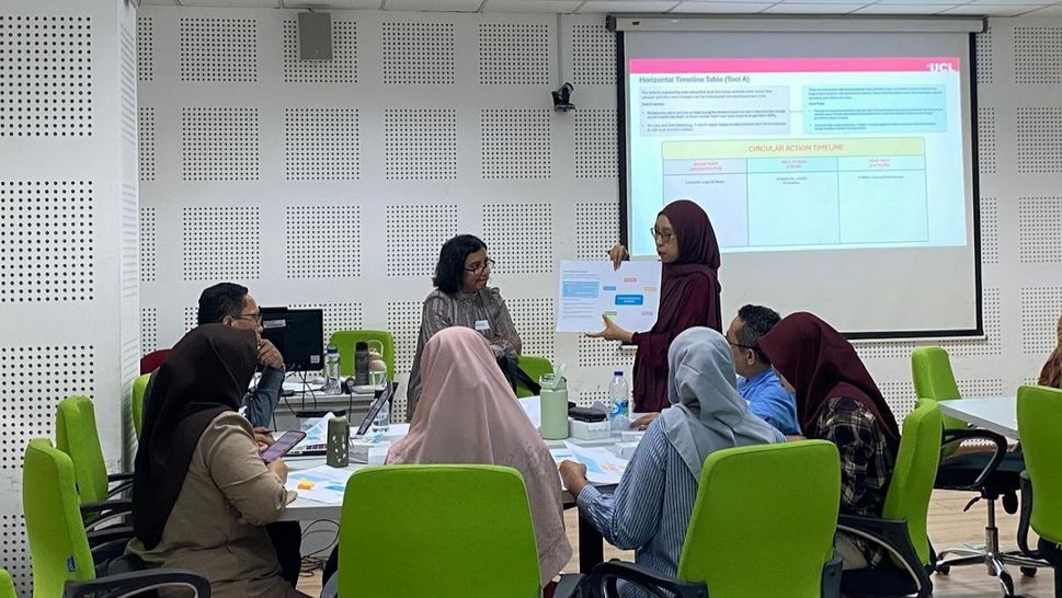 Suasana di workshop UGM, UCL, dan JBI pada Sabtu (3/1) di Yogyakarta | Foto: JBI