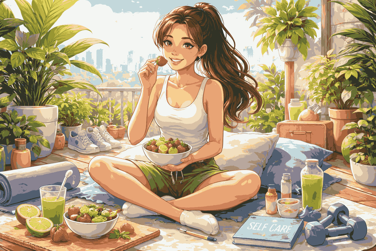 Resolusi Sehat 2026 (Gambar: ChatGPT Image)