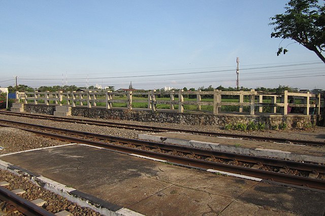 Jalur khusus kereta ternak di Stasiun Kandangan | Aldio Yudha Trisandy/WikimediaCommons