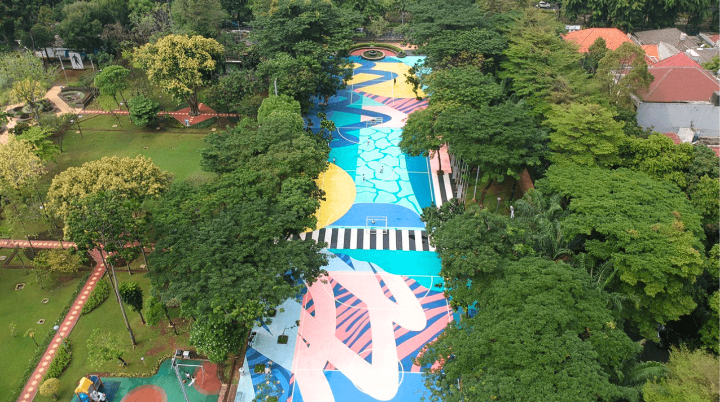 taman menteng jakarta buka 24 jam | photo by https://jakarta-tourism.go.id/