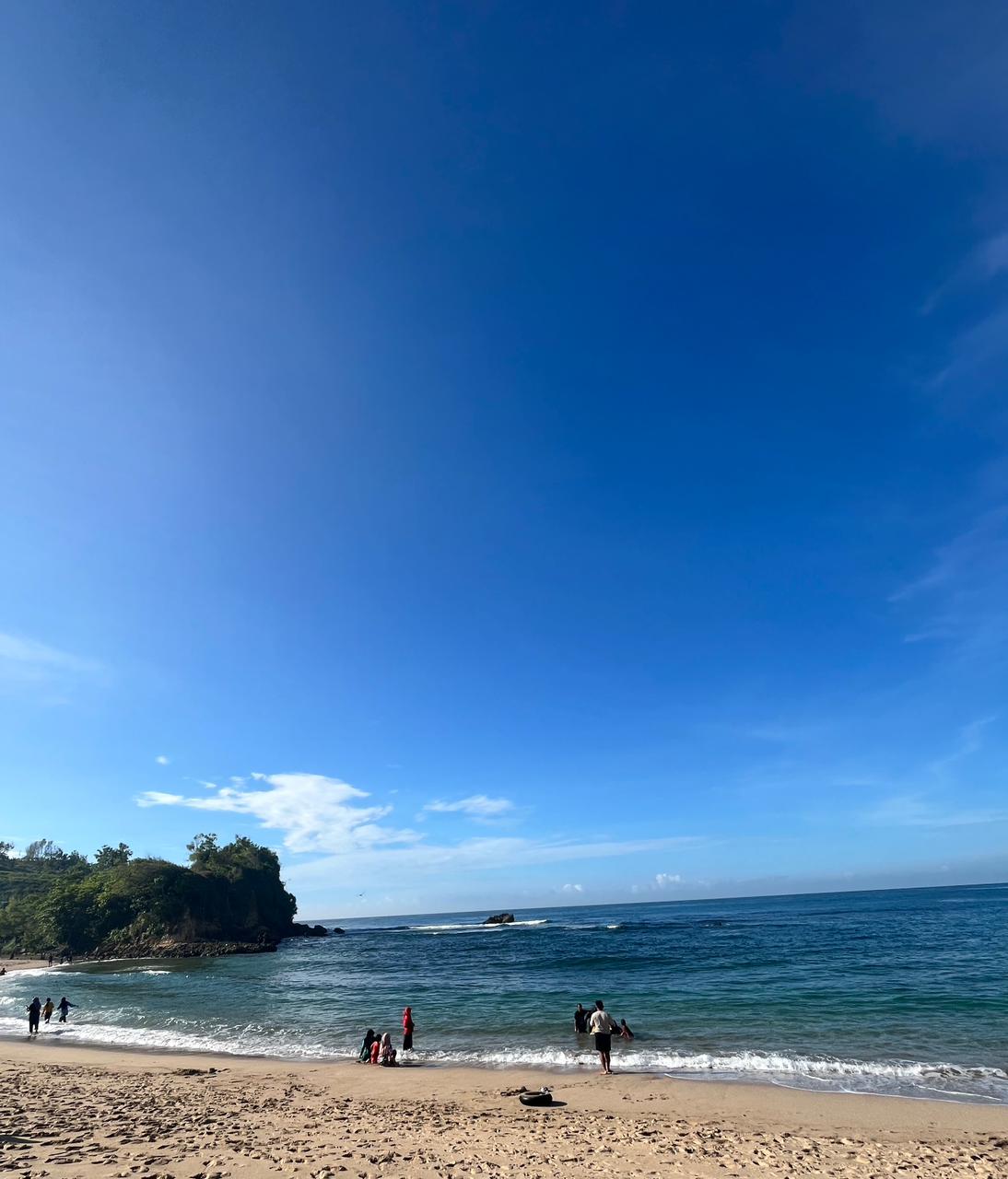 Pantai Tambakrejo dengan pesonanya | Foto: Dokumentasi Pribadi