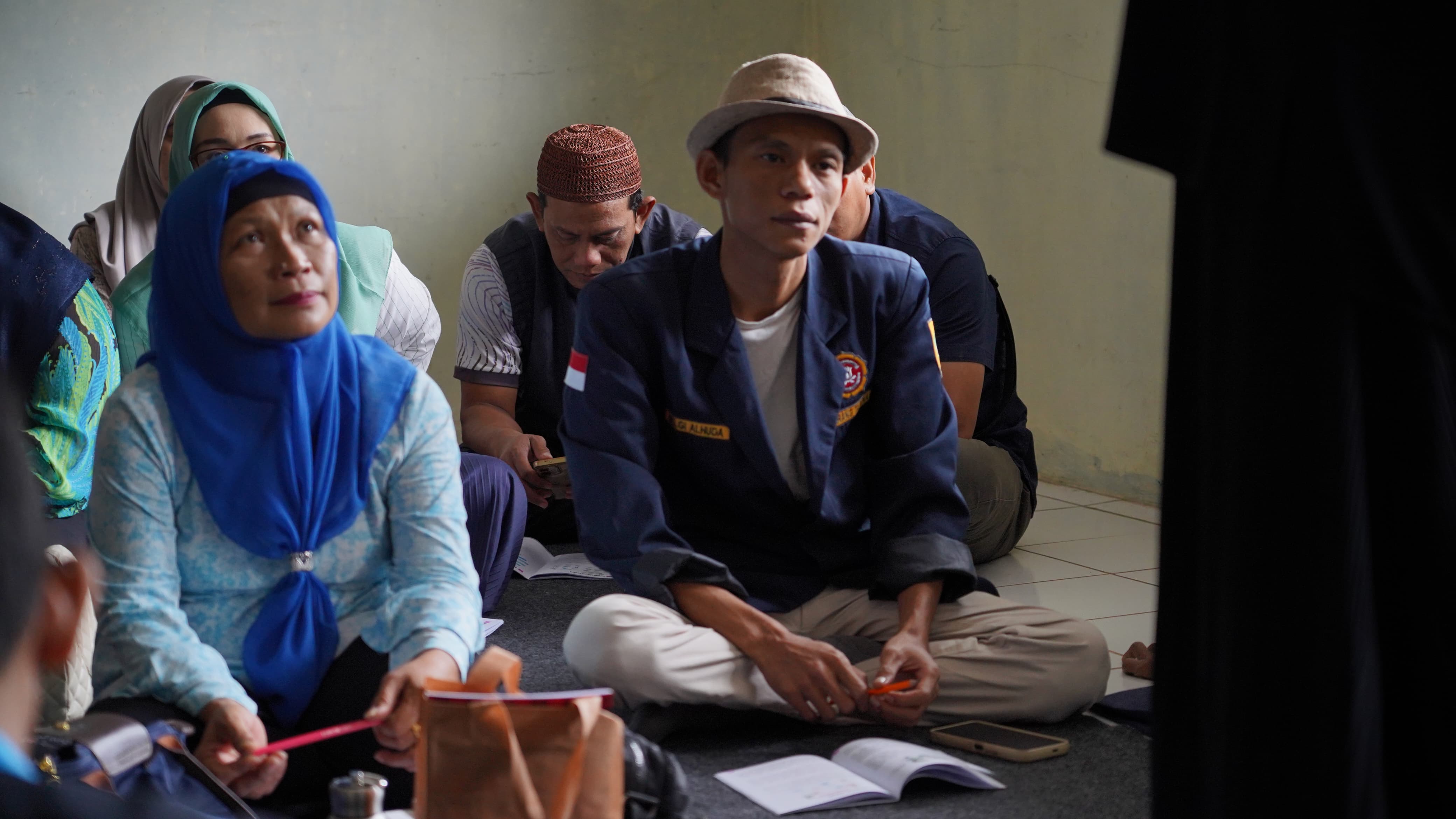 Belgi Alhuda dan UMKM pada saat mendengarkan narasumber pelatihan | sumber: Dok. Pribadi Belgi Alhuda
