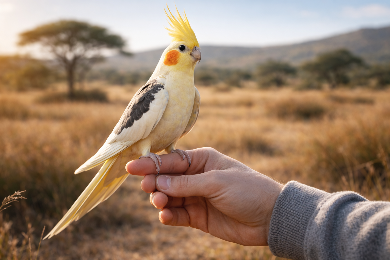 Falk mudah jinak dan bisa diajak bermain (Foto: Fabian S.R.)
