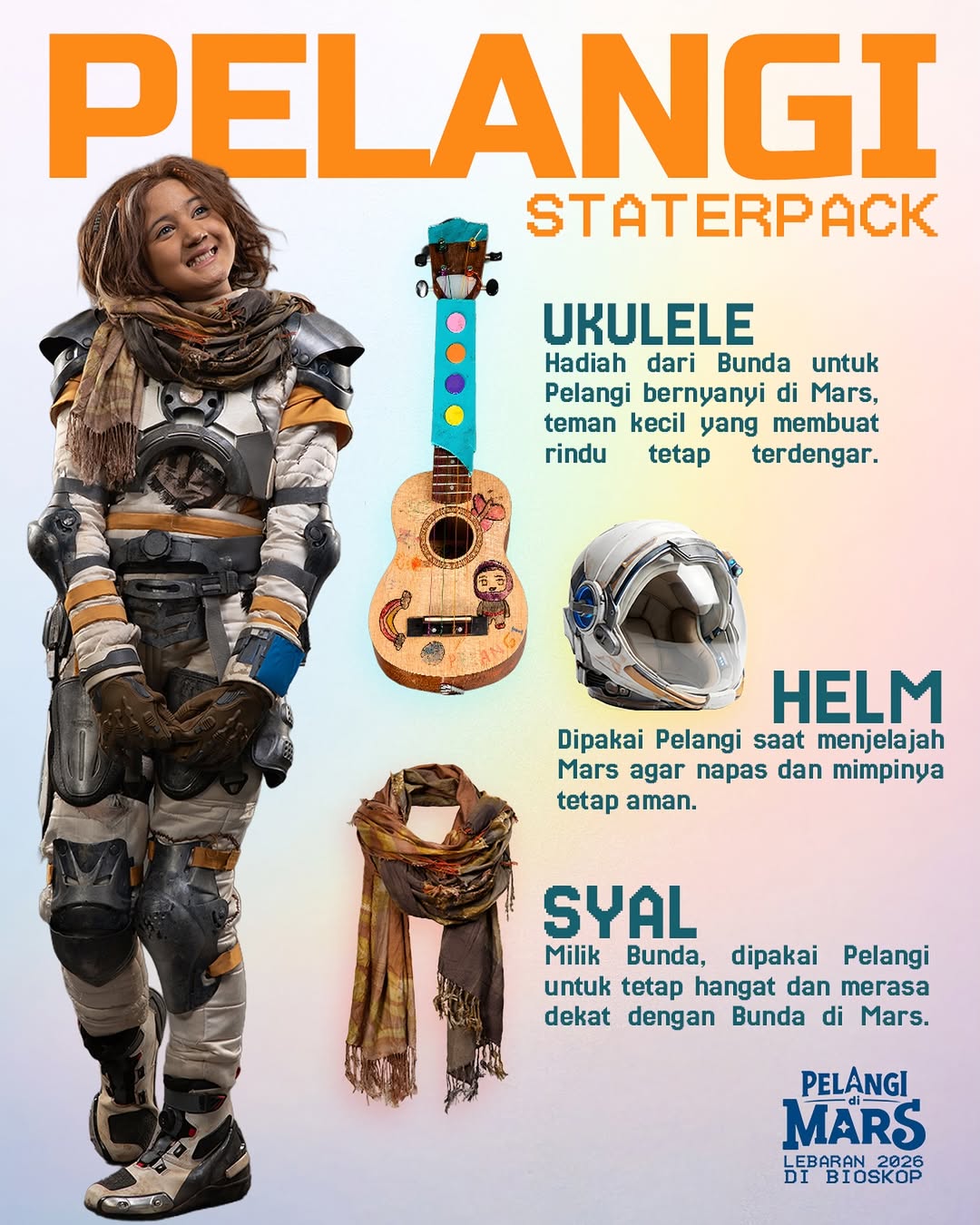 Daftar Cast Film Pelangi di Mars dan Sinopsis serta Jadwal Tayang Kapan | Sumber: Instagram @pelangidimars