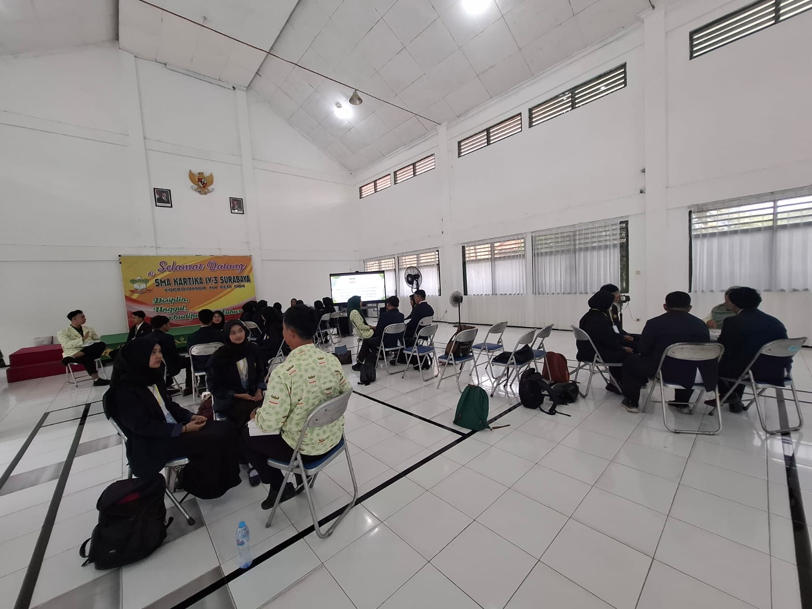 Kordinasi mahasiswa dan guru pamong_Ulfi Faizah