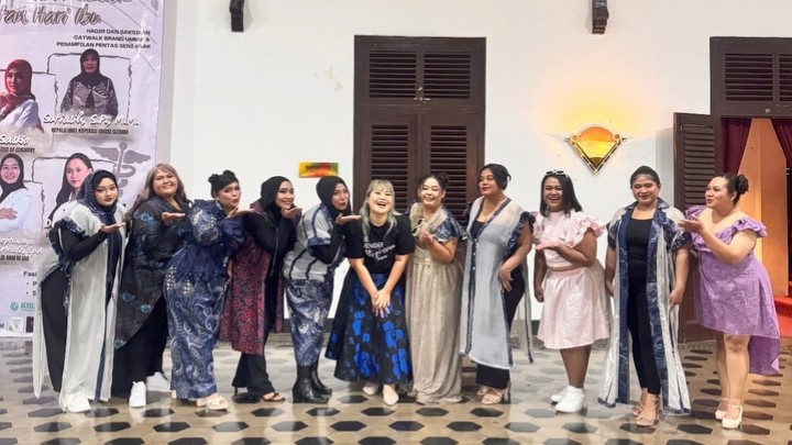 Potret kegiatan anggota di Komunitas BTS PlusSize | Foto: BTS SlusSize