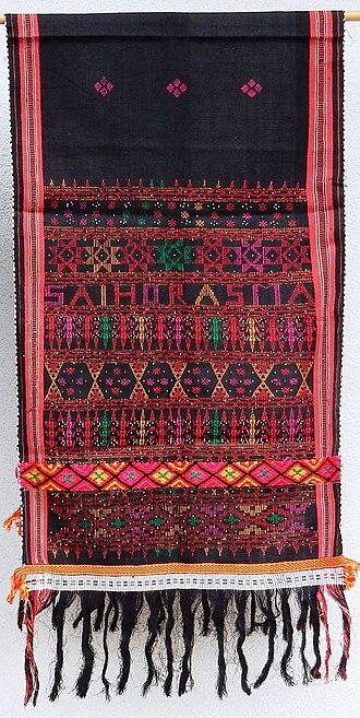 Ulos Angkola. (Foto: Wikimedia Commons)