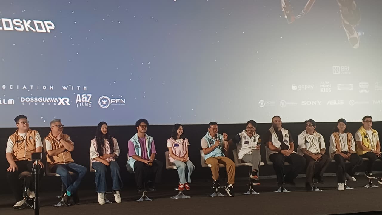 Para kreator film dan cast berbincang tentang 'Pelangi di Mars'