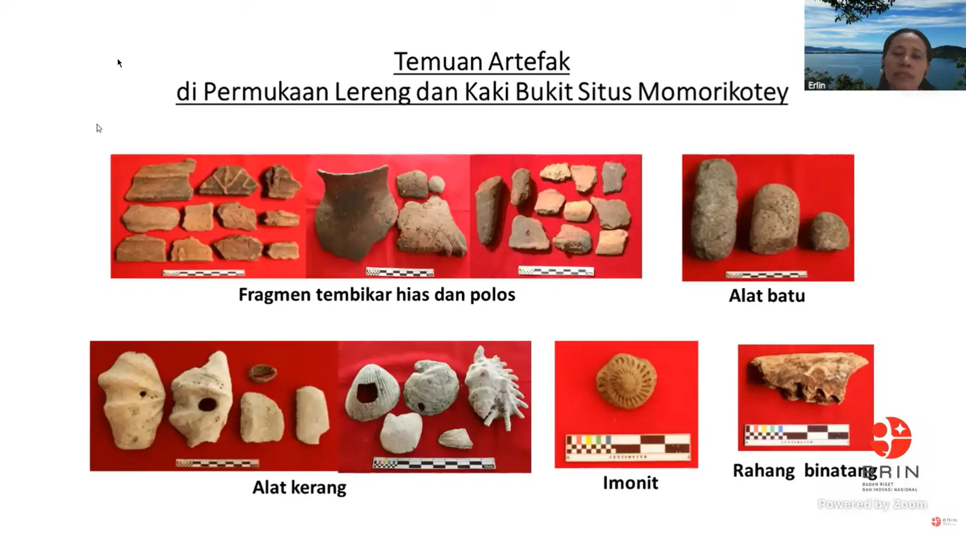 Jejak arkeologis di Pulau Kapotar | BRIN