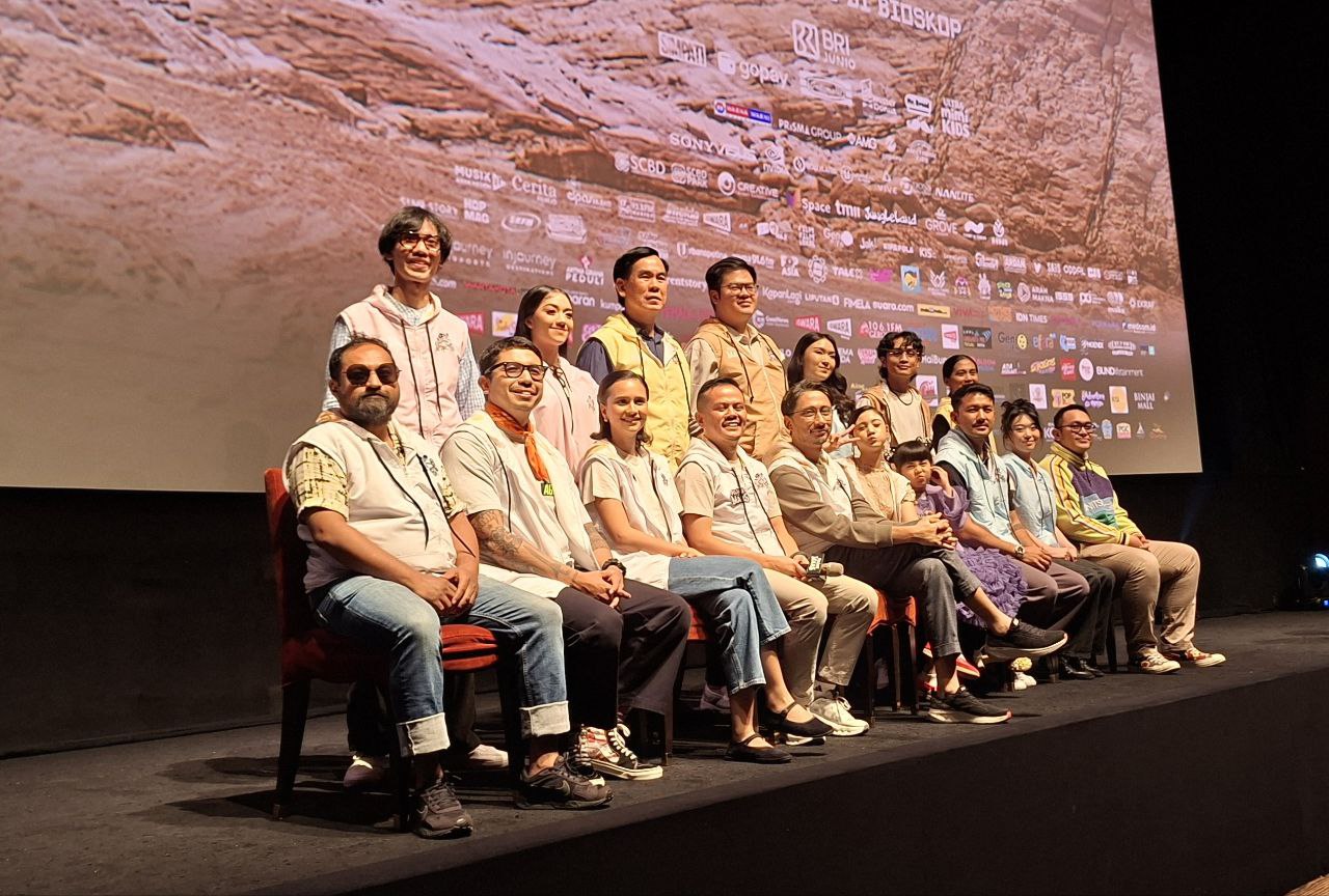 Cast dan Kru Saat Press Conference | Dokumentasi Pribadi