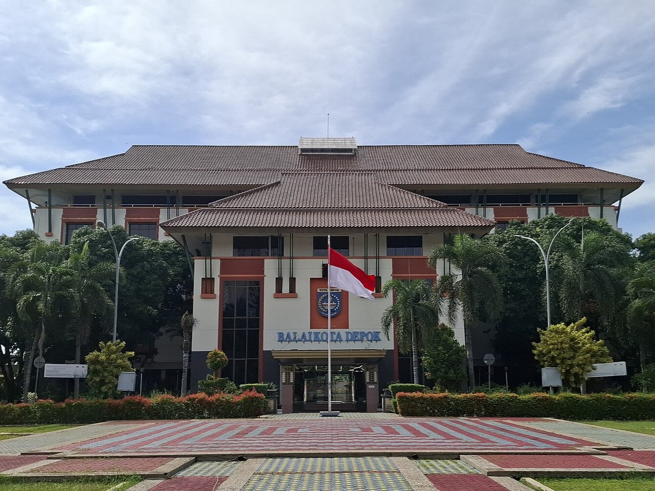 Potret Balai Kota Depok | Sumber: Wikipedia Commons @Wikikancil02