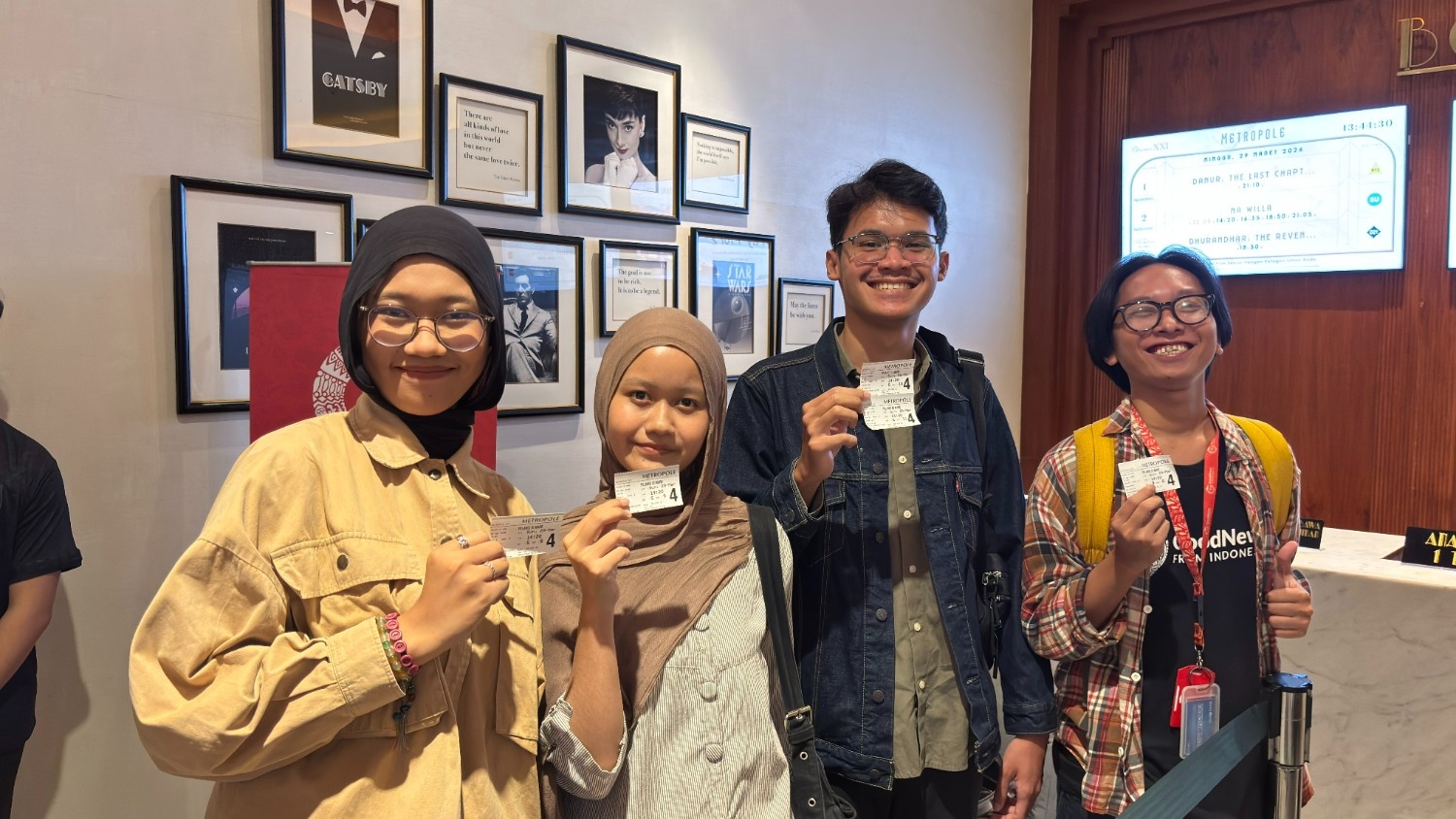 Potret Kawan GNFI yang hadir di exclusive screening Pelangi di Mars (29/03/2026)