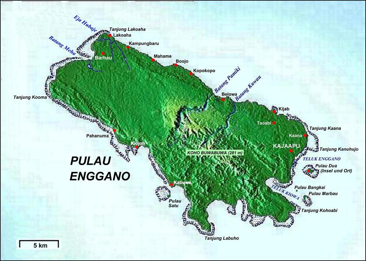 Peta Pulau Enggano
