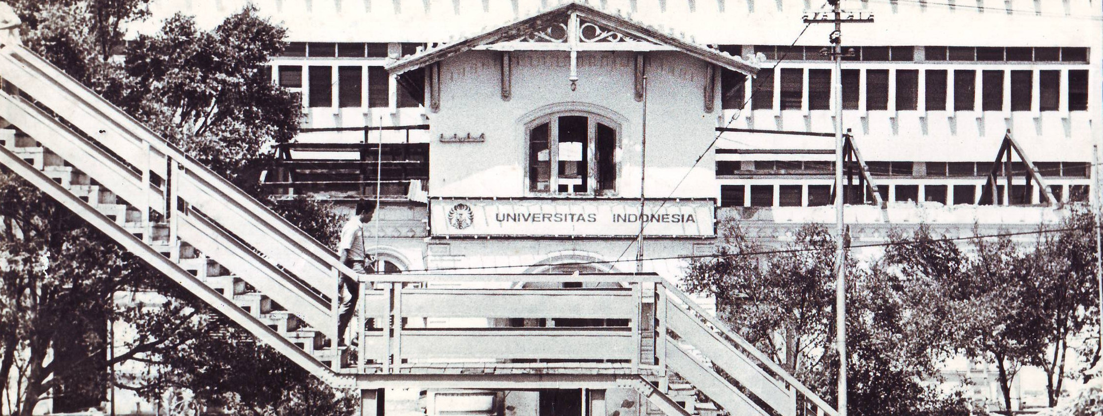Potret Penampilan UI Depok Tempo Dulu | Sumber: Kantor Arsip Universitas Indonesia
