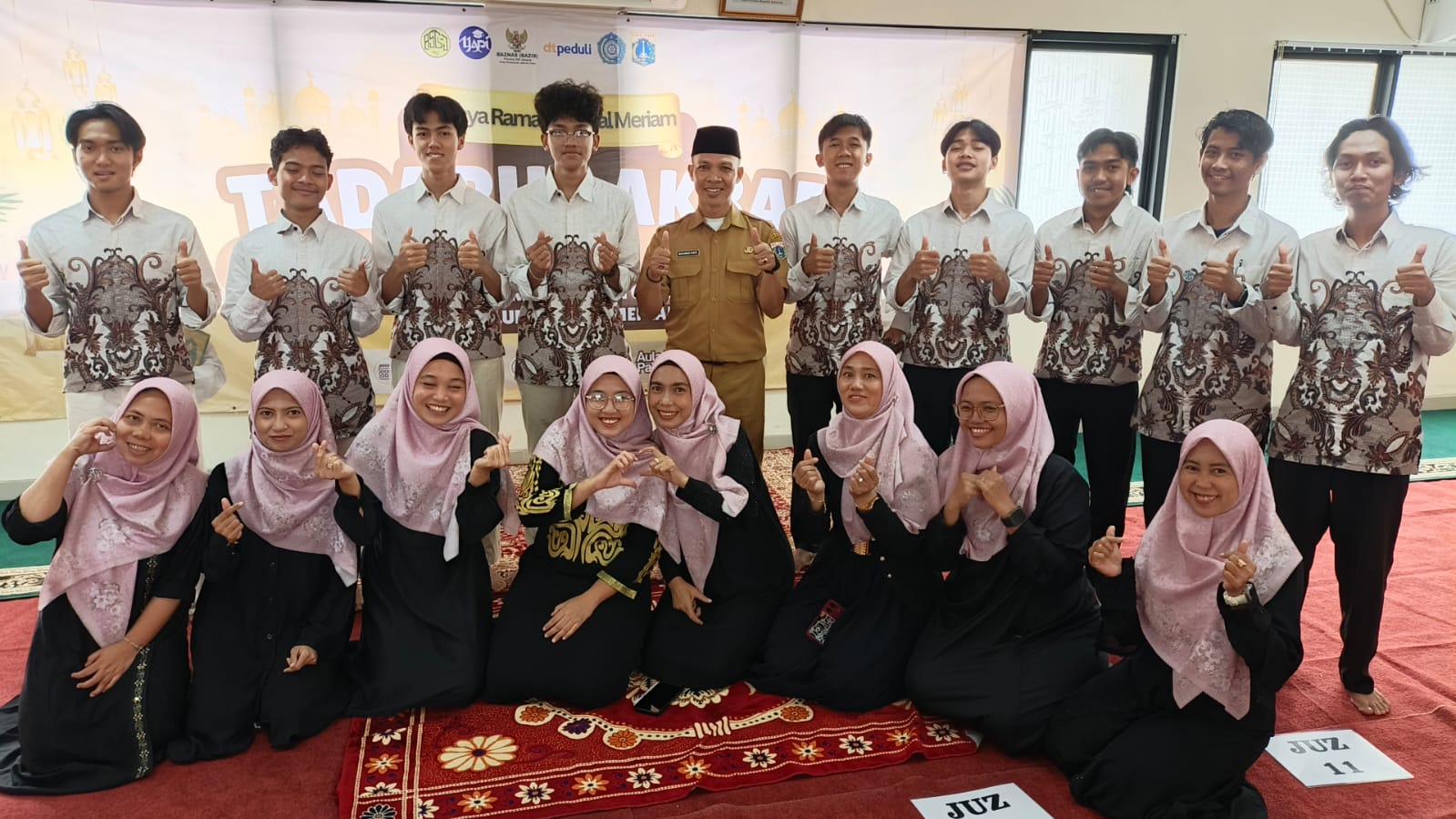 Mahasiswa ASGJ dan Kelurahan Palmeriam adakan kegiatan tadarus dan santuan | Dokumen Pribadi