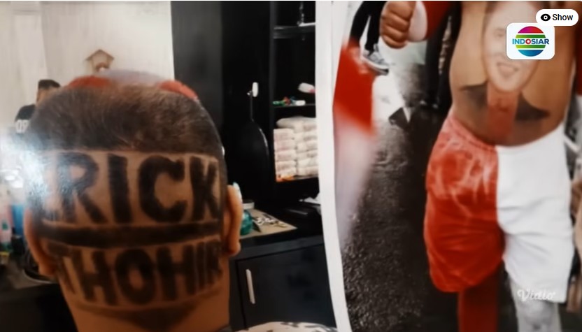 Almarhum Mas Katon, Suporter Timnas Indonesia