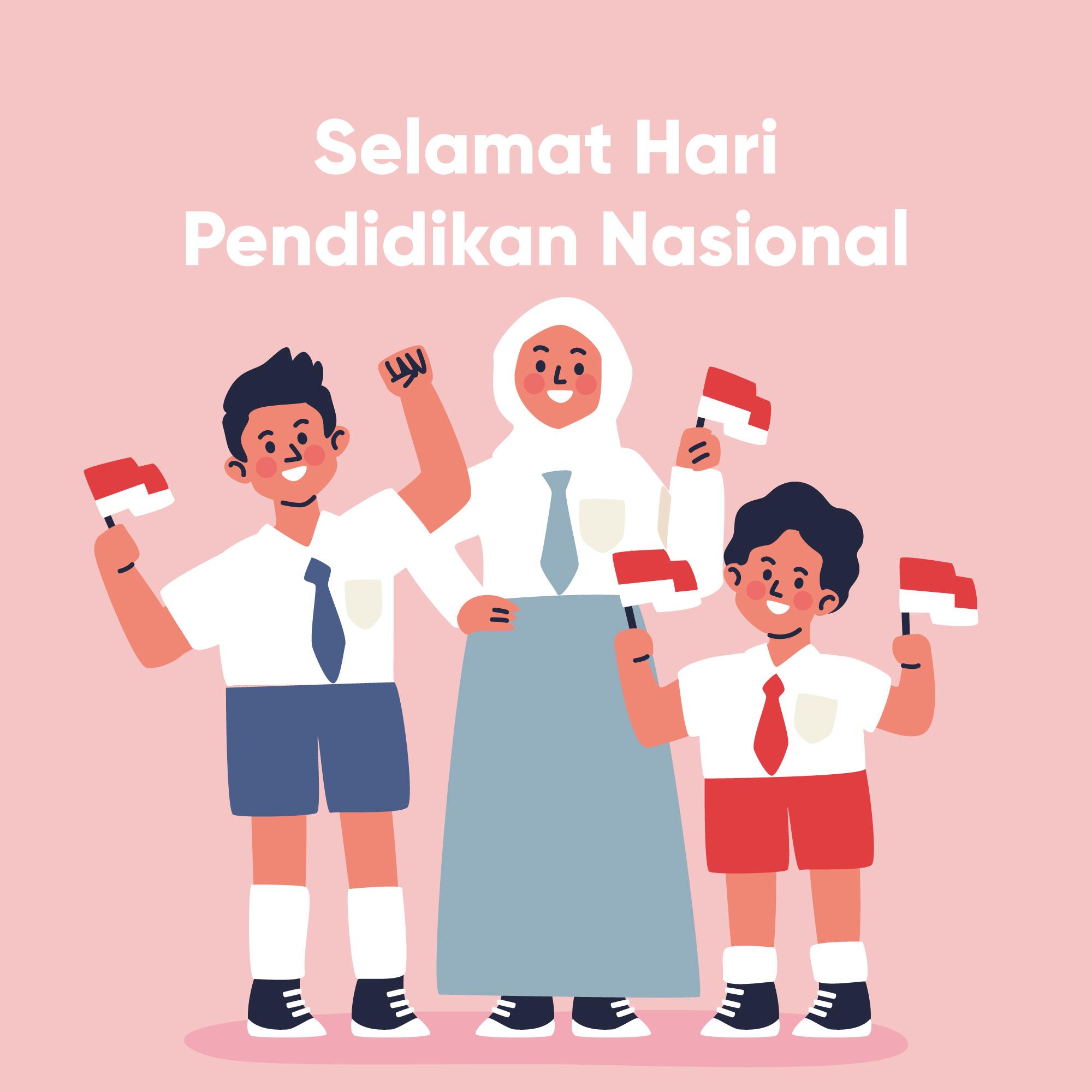 Gambar Ucapan Hardiknas 2026 Terbaru Lengkap Caption Doa Baik untuk Pendidikan Indonesia!