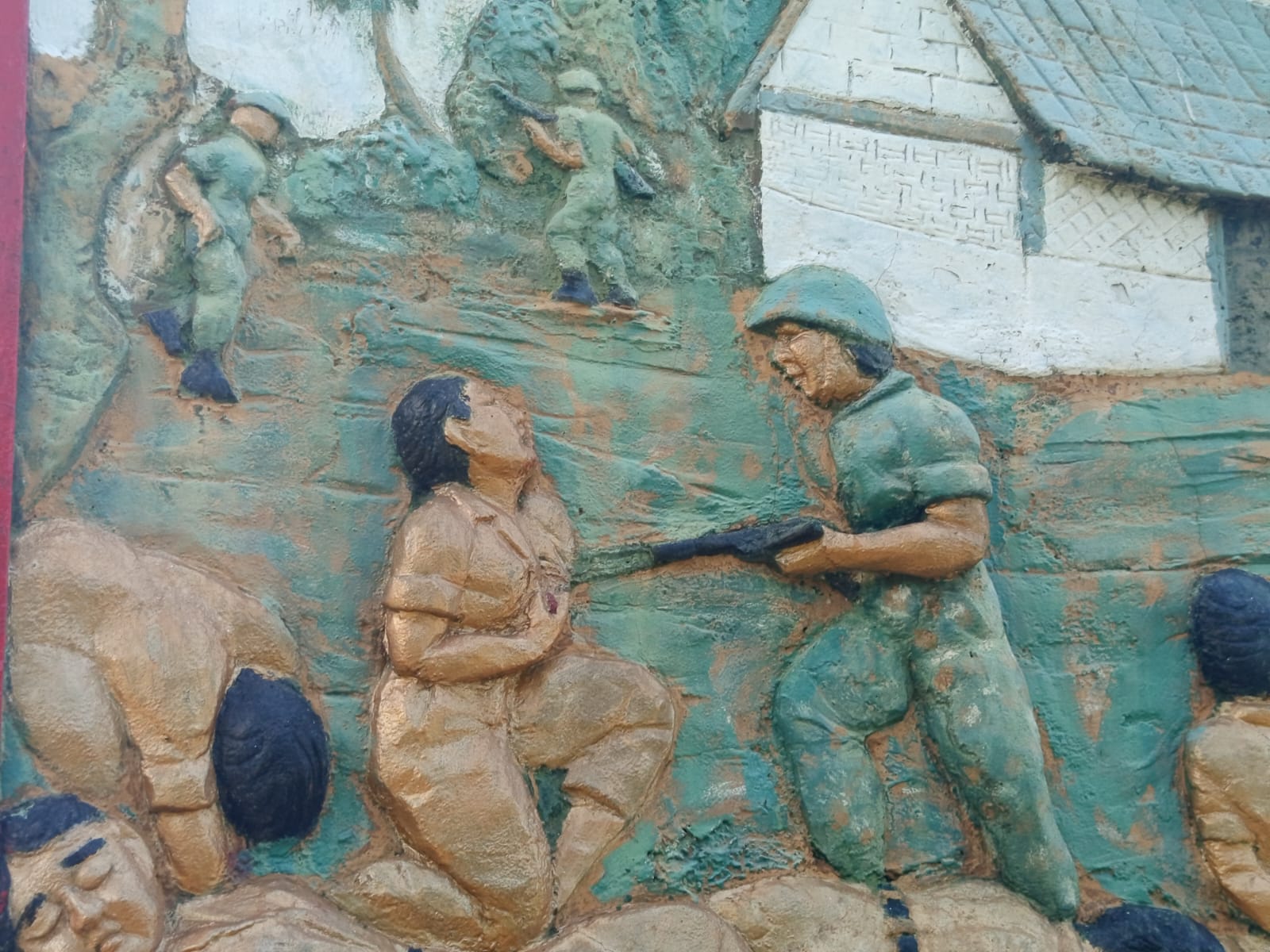 Relief di Monumen Peniwen Affair © Dokumentasi Pribadi