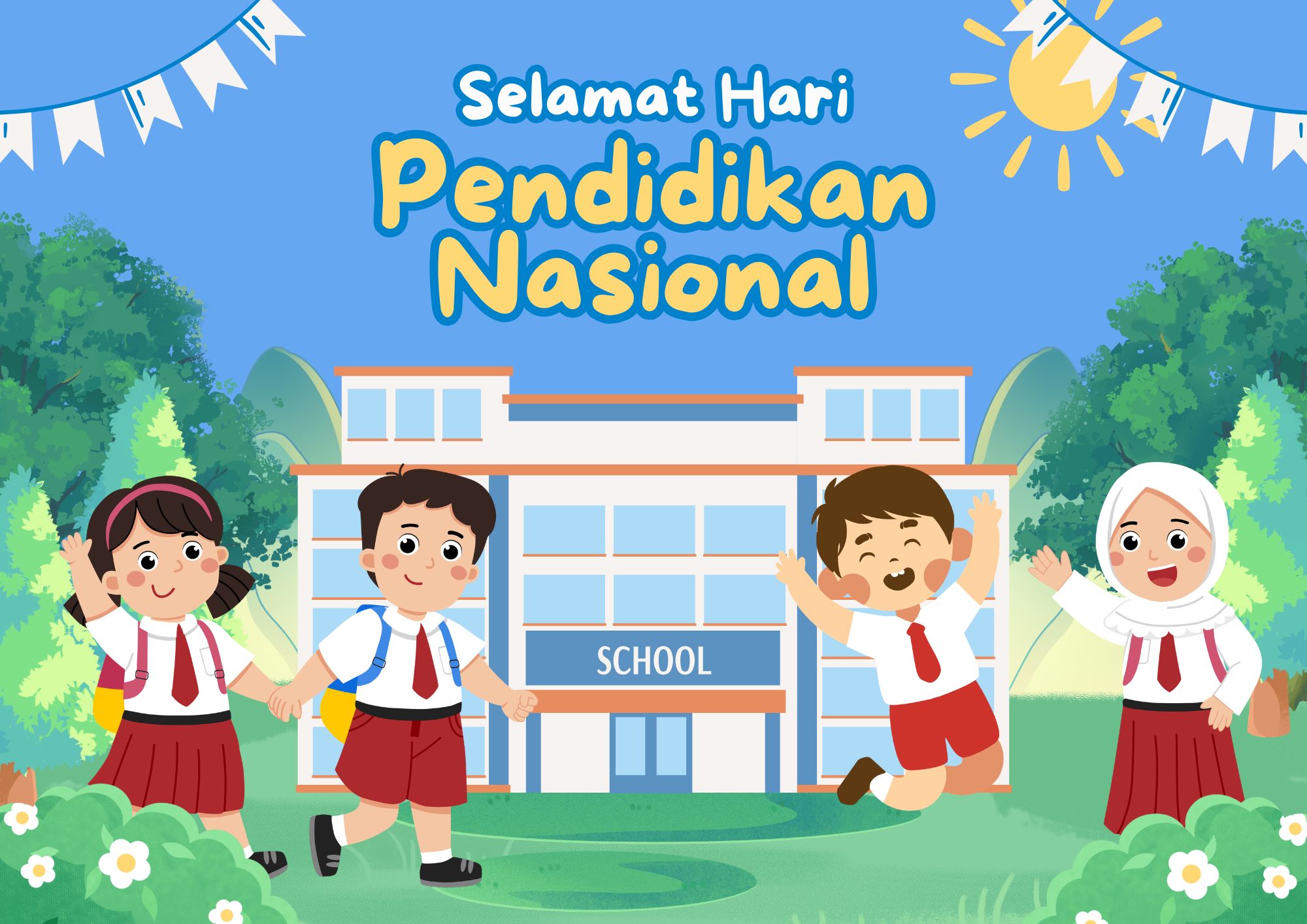Gambar Ucapan Selamat Hari Pendidikan Nasional (Hardiknas) 2026, Cocok untuk Caption Medsos!